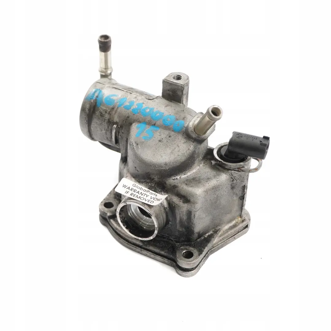 OM612 Carcasa del termostato del refrigerante diesel para Mercedes W163 con número de pieza A6122000015 Mercedes W163 OM612 Carcasa del termostato del refrigerante diesel - SKU A6122000015 - Número de pieza A6122000015