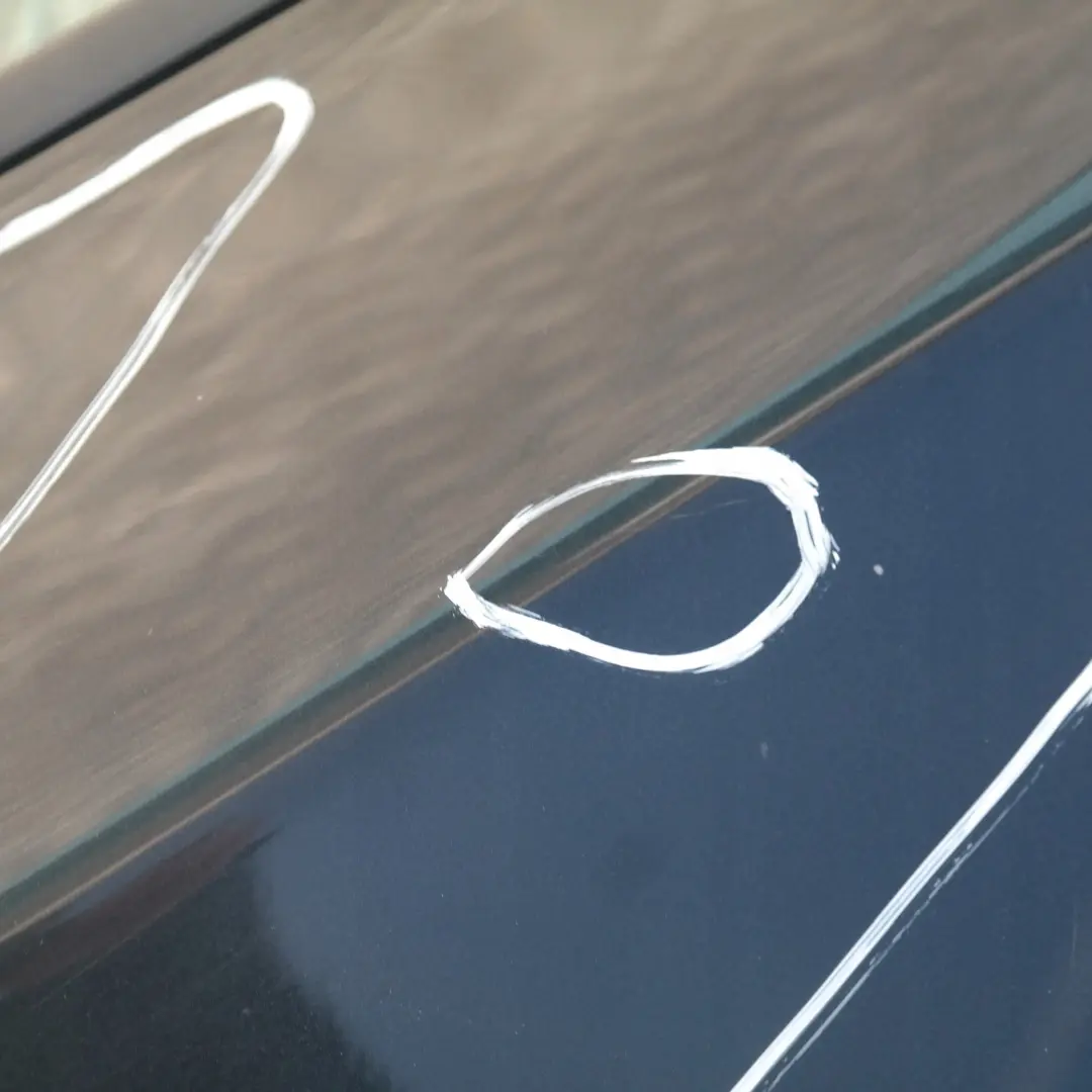 BMW 1 er E87 E87N LCI Beifahrer Tür hinten rechts Black Sapphire Metallic 475 - SKU 7191018-BS22 - Teilenummer 7191018