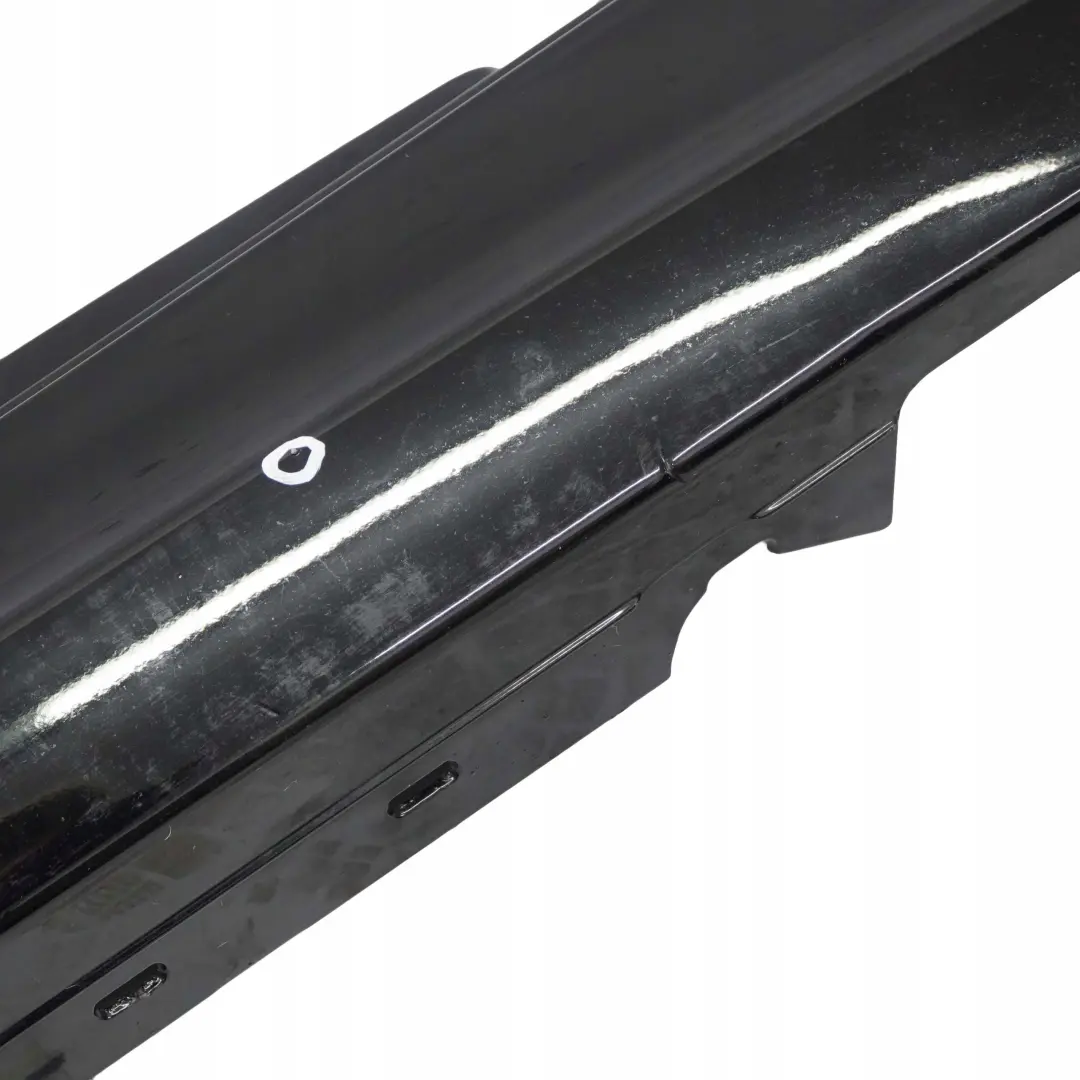 BMW E81 E82 E88 Sill Strip Side Skirt Right Schwarz Black - 668 - SKU 0036142-SCH7 - Numero di parte 0036142