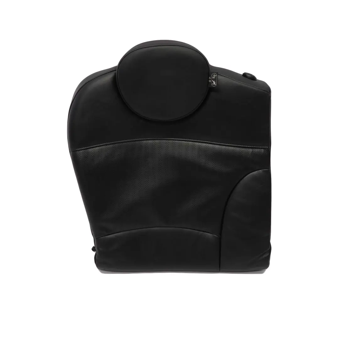 Mini Cooper One R55 Clubman Rear Right O/S Seat Backrest Black Leather Punch - SKU 7229762 - Part number 7229762