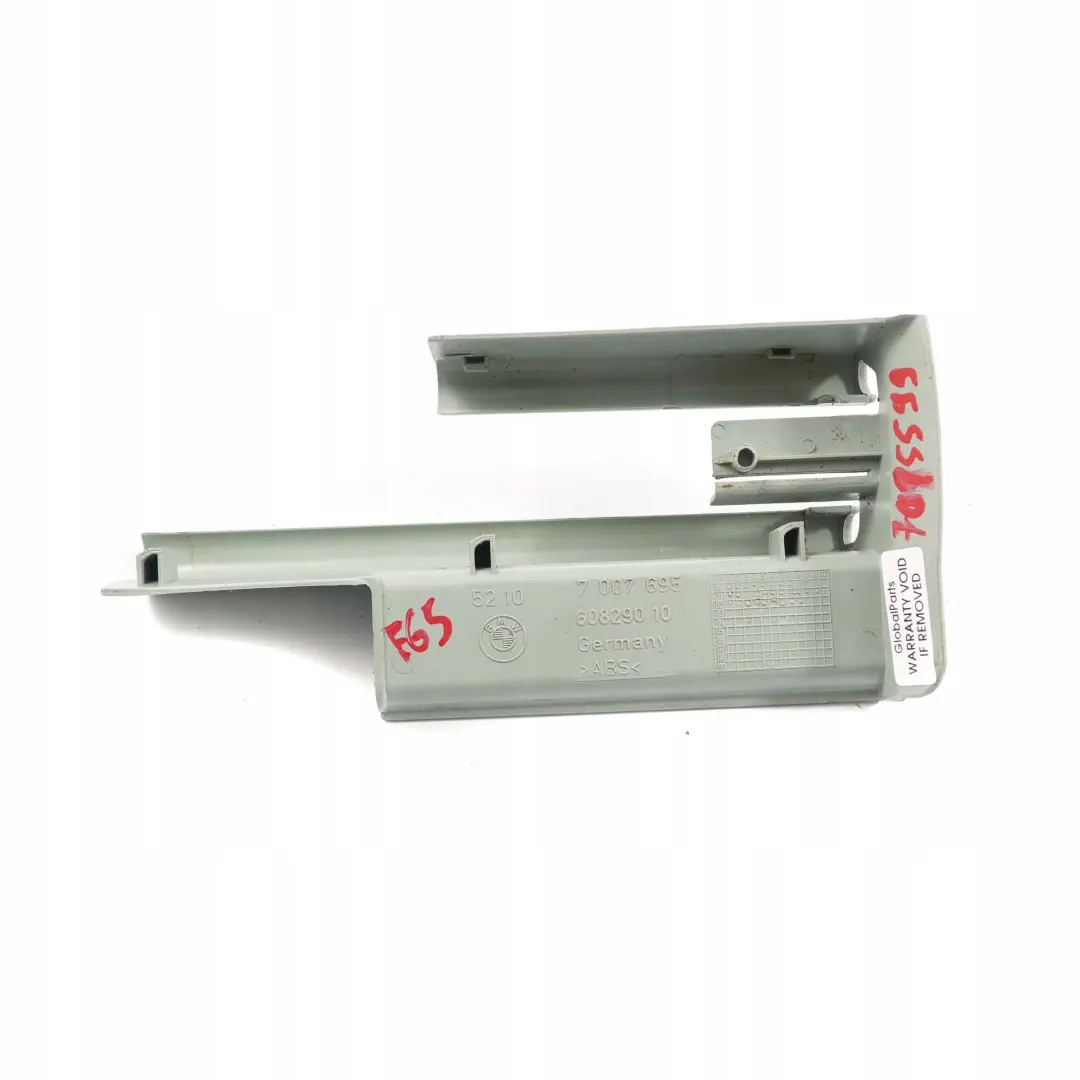 Coperchio Anteriore Esterno Sinistro Verde Pietra per BMW E65 E66 con numero di parte 7007695 BMW E65 E66 Coperchio Anteriore Esterno Sinistro Verde Pietra - SKU 7015599 - Numero di parte 7007695