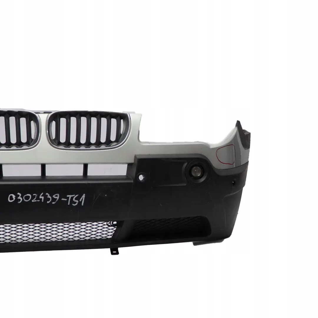Zderzak przedni przód titansilber do BMW E83 X3 o numerze 0302439 BMW E83 X3 Zderzak przedni przód titansilber - SKU 0302439-TS1 - Numer Części 0302439