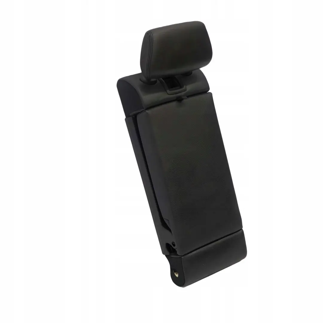 BMW 3 F30 F31 1 Rear Seat Armrest Headrest Cup Holder Console Black Leather - SKU 7293845-1 - Part number 7293845
