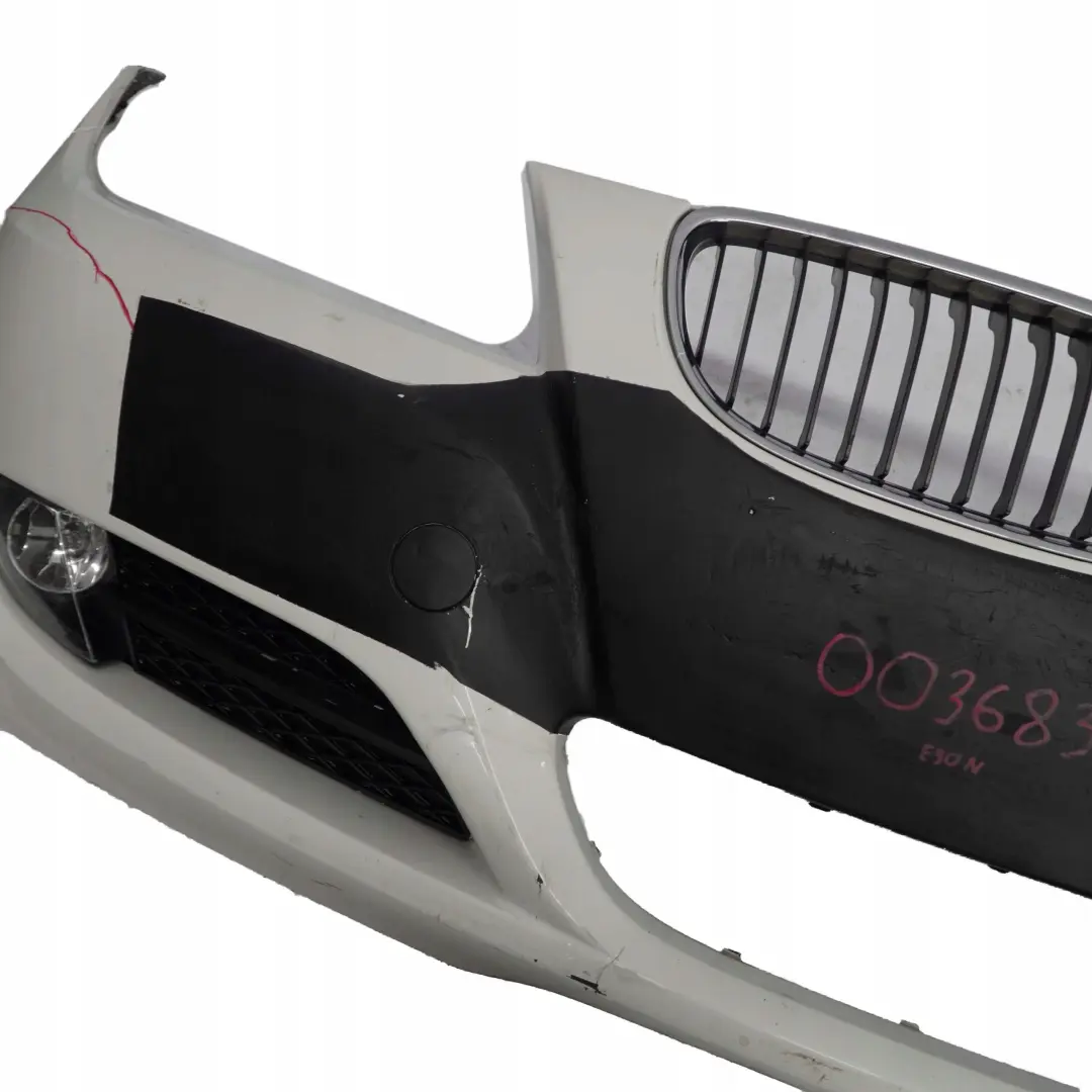 Zderzak Przedni Alpinweiss 3 Biały - 300 do BMW E90 LCI o numerze 0036838 BMW E90 LCI Zderzak Przedni Alpinweiss 3 Biały - 300 - SKU 0036837-AW - Numer Części 0036838