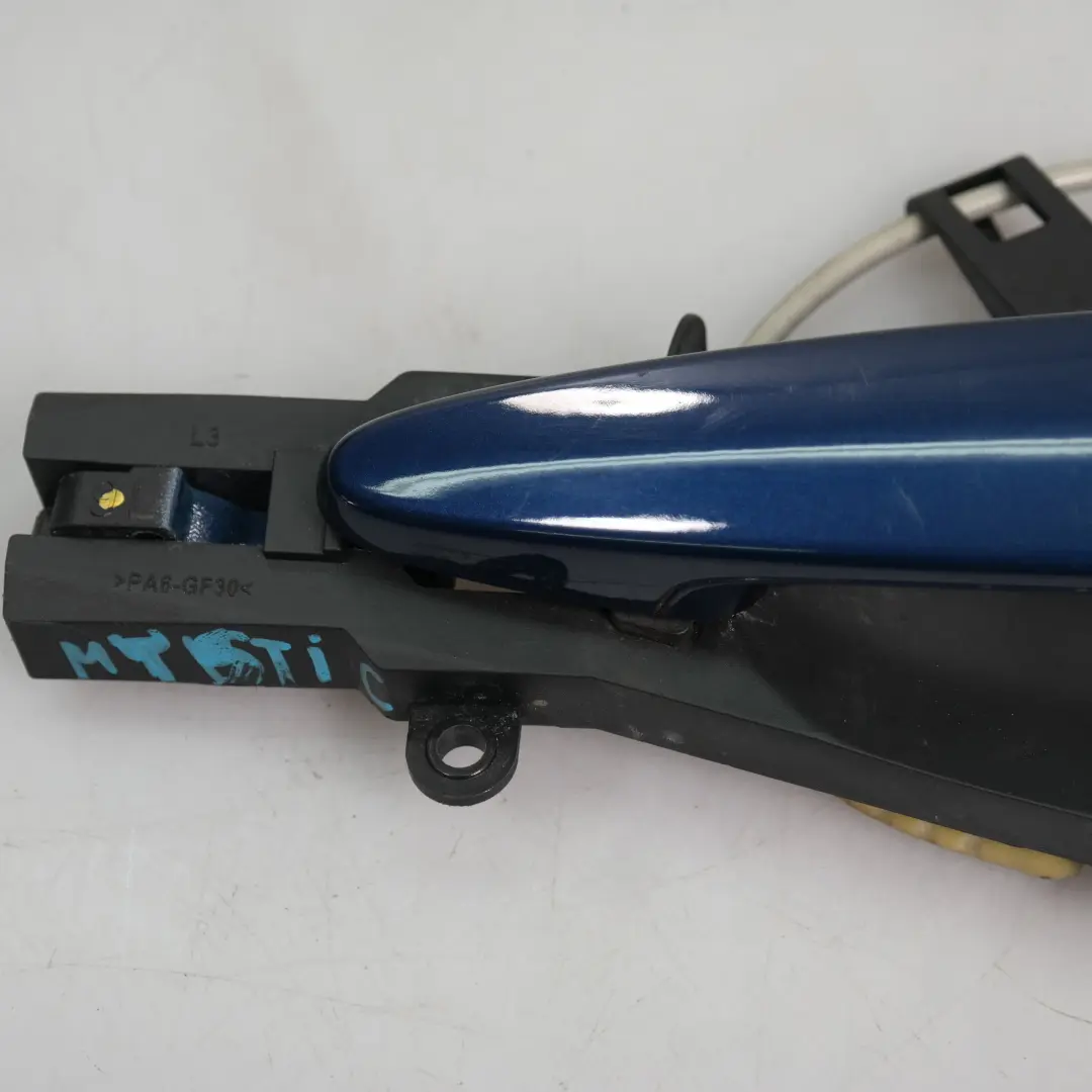 Left Grab Handle N/S Mysticblau Metallic to BMW 3 Series 1 E90 E91 Rear with Part number 0445185 BMW 3 Series 1 E90 E91 Rear Left Grab Handle N/S Mysticblau Metallic - SKU 0445185-MYS - Part number 0445185