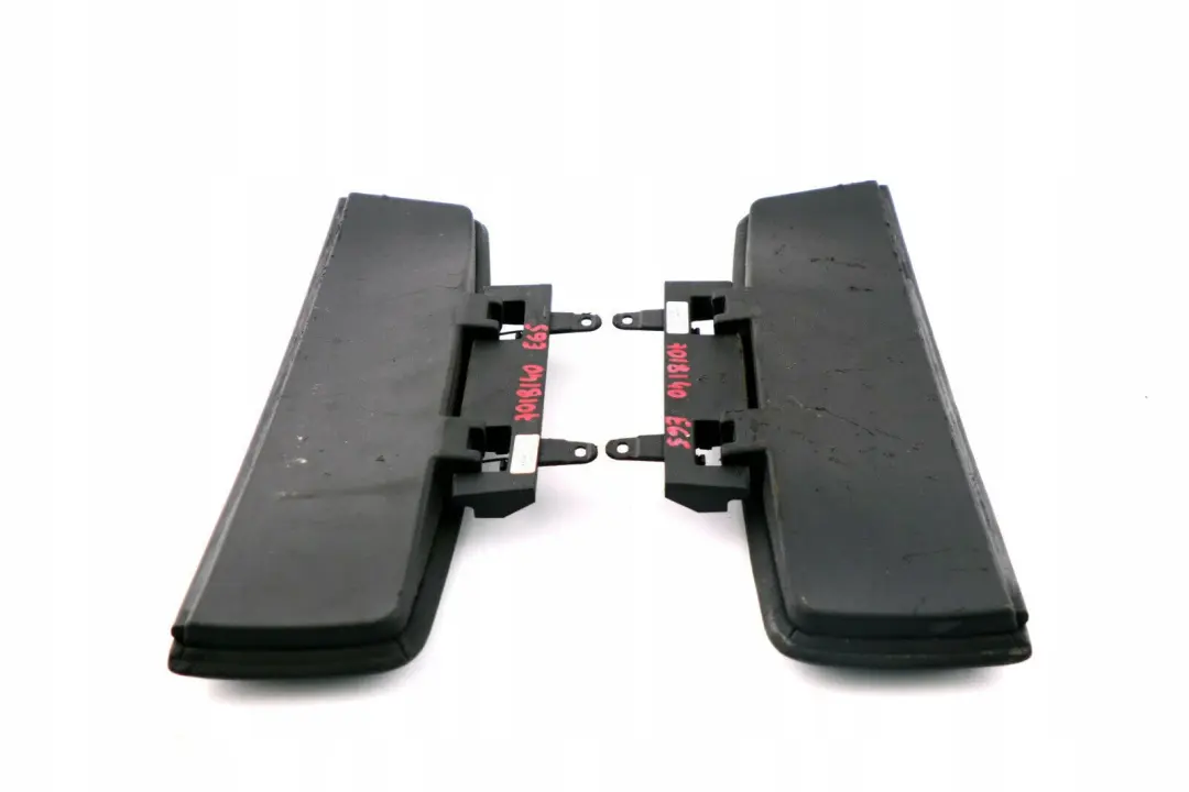 BMW E65 E66 E67 Set Abdeckung Mittelarmlehne Vorne Leder Schwarz Schwarz - SKU 7018140 - Teilenummer 7018140