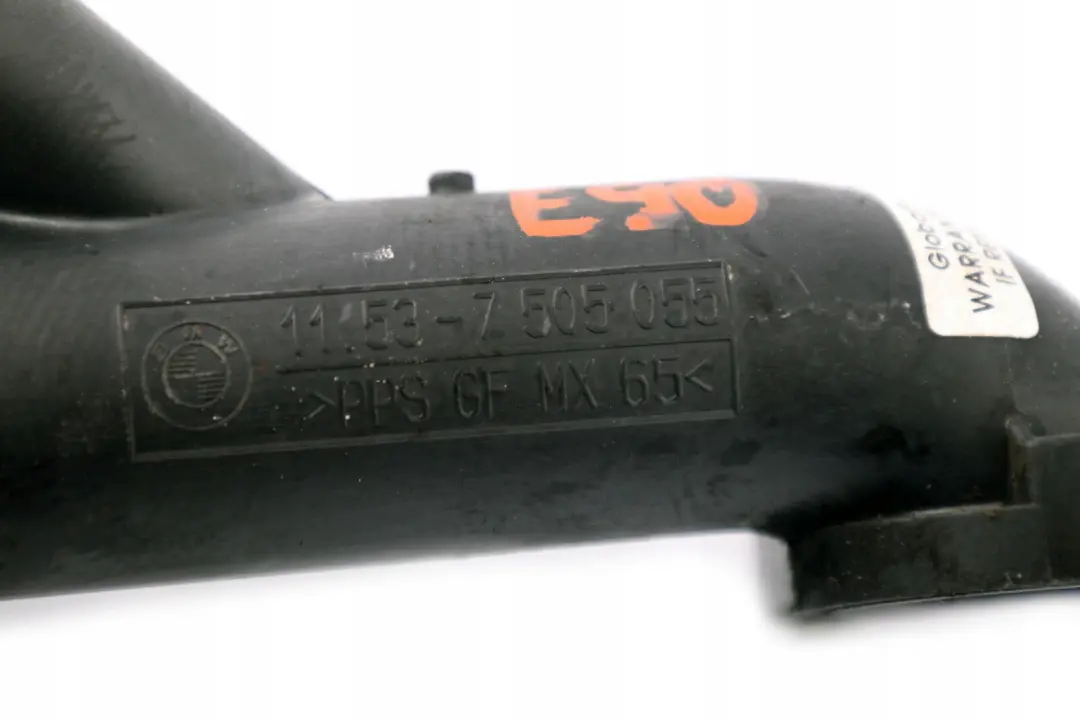 Gasolina Motor Enfriamiento Conector Tubo para BMW 1 E60 E81 E87 E90 E91 con número de pieza 7505055 BMW 1 E60 E81 E87 E90 E91 Gasolina Motor Enfriamiento Conector Tubo - SKU 7505055 - Número de pieza 7505055