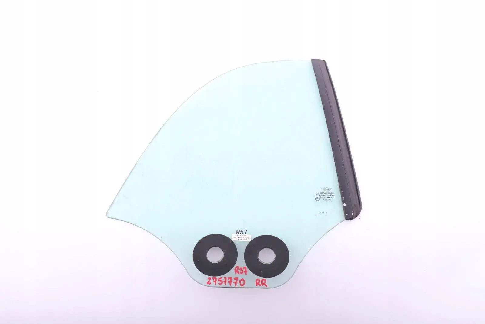 Mini R57 Cabrio Finestrino Posteriore Destra 51372757770 2757770