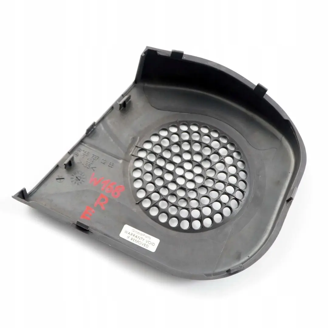 Mercedes-Benz A-Class W168 Door Speaker Cover Trim Rear Right O/S to with Part number A1687370288 Mercedes-Benz A-Class W168 Door Speaker Cover Trim Rear Right O/S - SKU A1687370288 - Part number A1687370288