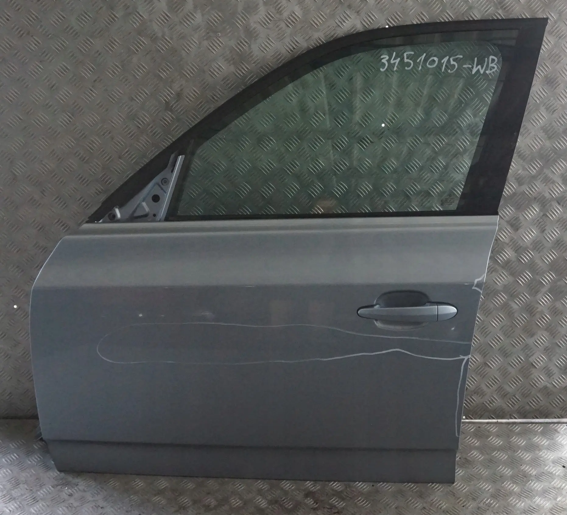 BMW X3 SERIES E83 Door Front Left N/S Bluewater Blue Water Metallic - 896