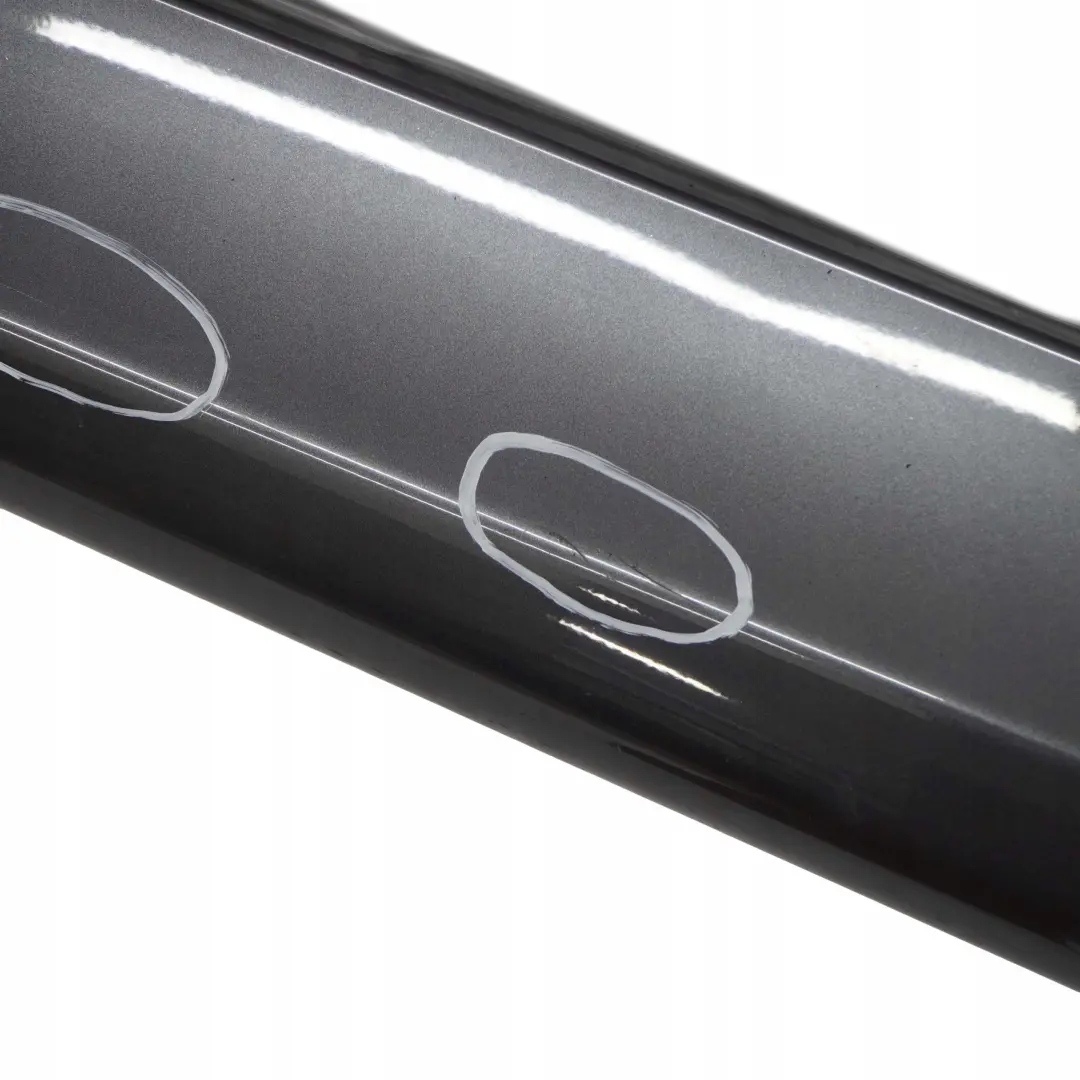 BMW 3 E90 E91 Schwellerleiste Blende Schweller Links Sparkling Graphit - A22 - SKU 0032951-SG9 - Teilenummer 0032951