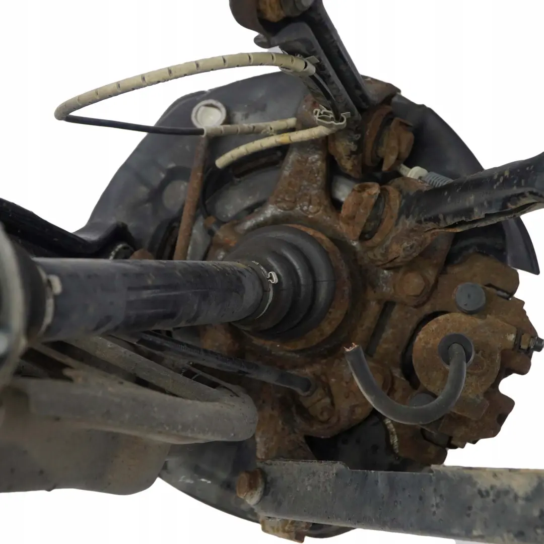 N52 Trasera Izquierda Suspension Pierna Eje Freno Rueda Hub Manual para BMW E91 325i con número de pieza 6774807 BMW E91 325i N52 Trasera Izquierda Suspension Pierna Eje Freno Rueda Hub Manual - SKU 6774807-24 - Número de pieza 6774807