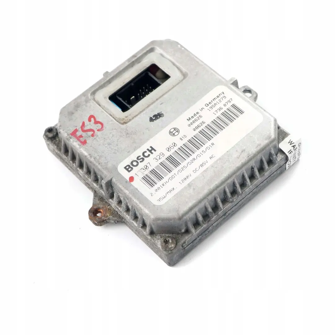 Bosch Xenon Headlight Level Control Ballast Module to BMW X5 E53 with Part number 1307329060 BMW X5 E53 Bosch Xenon Headlight Level Control Ballast Module - SKU 1307329060 - Part number 1307329060