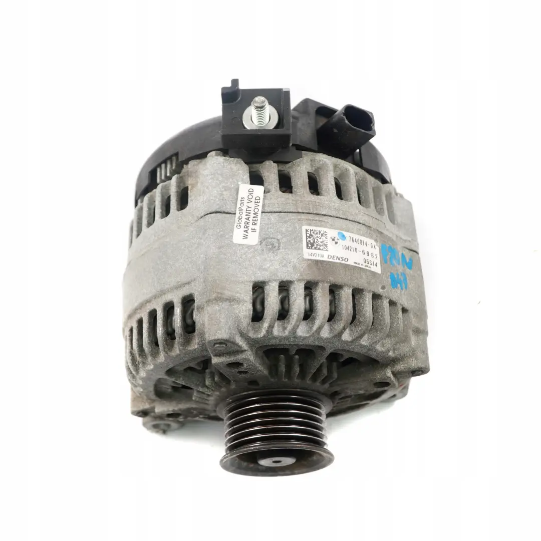BMW 1 3 5 er F10 F20 LCI F30 Diesel Alternator Generator Denso 210A - SKU 7646814 - Teilenummer 7646814