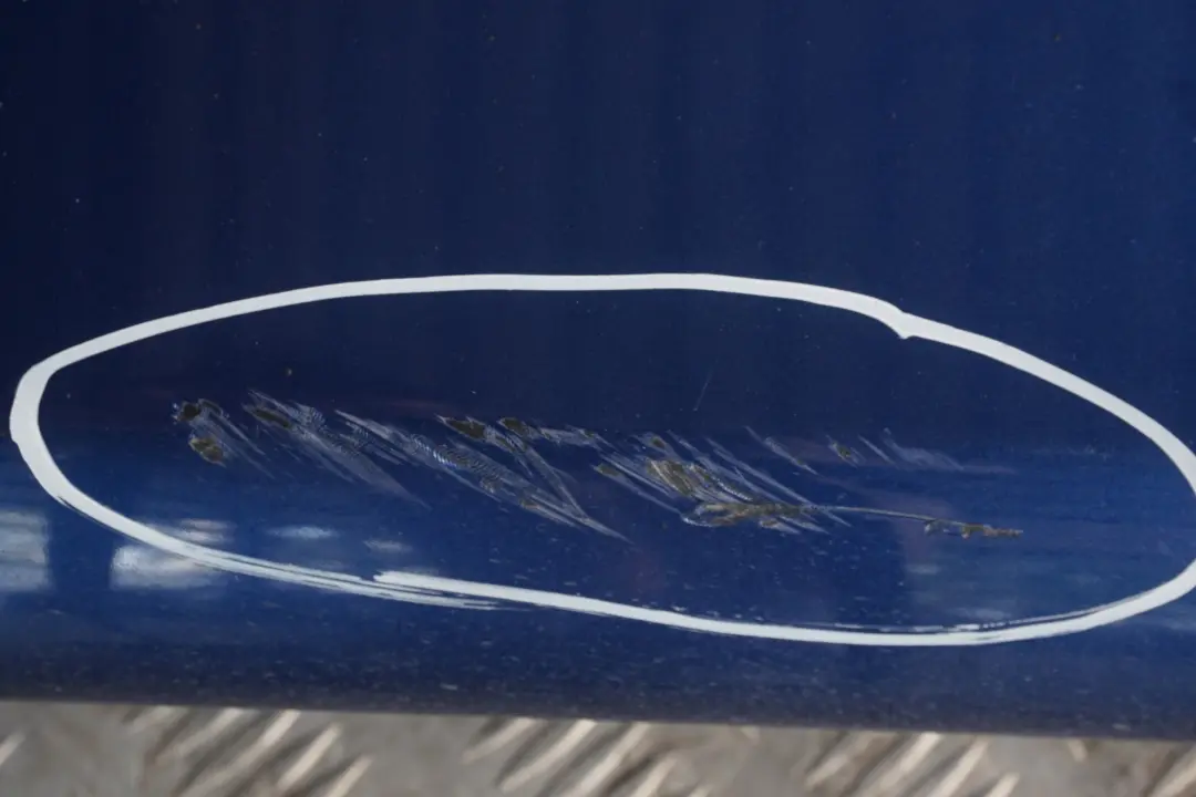 BMW E90 E91 Listello Portiera Apertura Gonna Dx Montegoblau Blu - SKU 0032950-MTB4 - Numero di parte 0032950