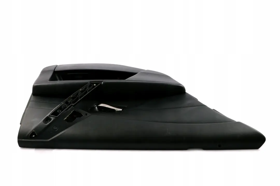 Forro Tarjeta de Puerta Cuero Panel Trasero Izquierdo Negro para BMW E60 E61 con número de pieza 7078741 BMW E60 E61 Forro Tarjeta de Puerta Cuero Panel Trasero Izquierdo Negro - SKU 7078741 - Número de pieza 7078741