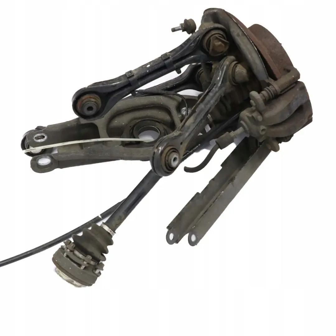 N43 2.0 Muelle Trasero Izquierdo Pata Freno Cubo Suspensión para BMW E87 LCI 116i con número de pieza 6774809 BMW E87 LCI 116i N43 2.0 Muelle Trasero Izquierdo Pata Freno Cubo Suspensión - SKU 6774809-28 - Número de pieza 6774809