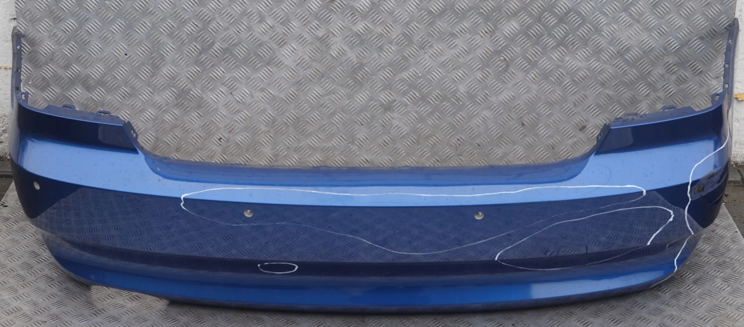 BMW E92 E93 Zadný Nárazník Panel PDC Montego Modrá