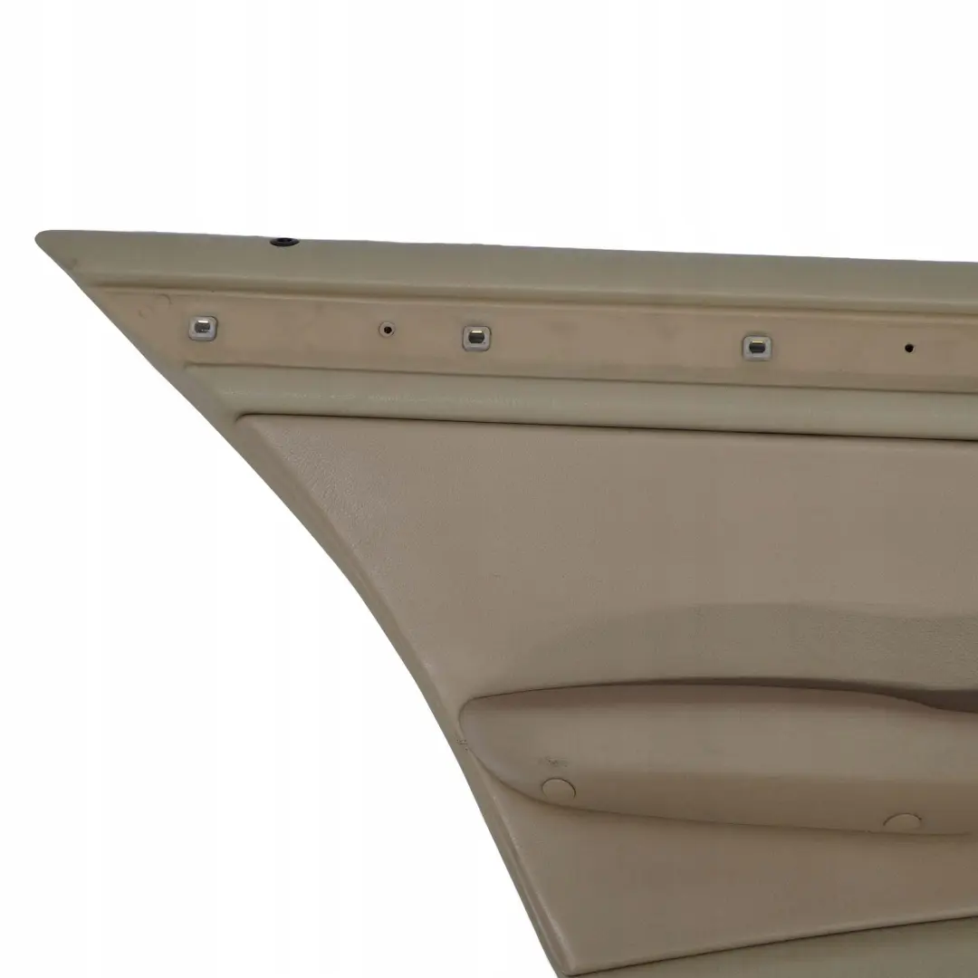 BMW 3 E46 Saloon Touring Rear Left N/S Trim Panel Door Card Leather Light Beige - SKU 8224539 - Part number 8224539