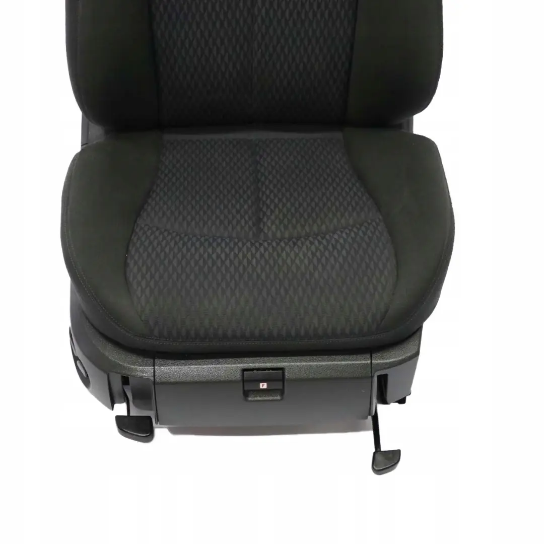  Mercedes-Benz E-Klasse W211 Stoff Elegance Vorne Rechts Sitz Schwarz Anthrazit - SKU A2119101947-2 - Teilenummer A2119101947