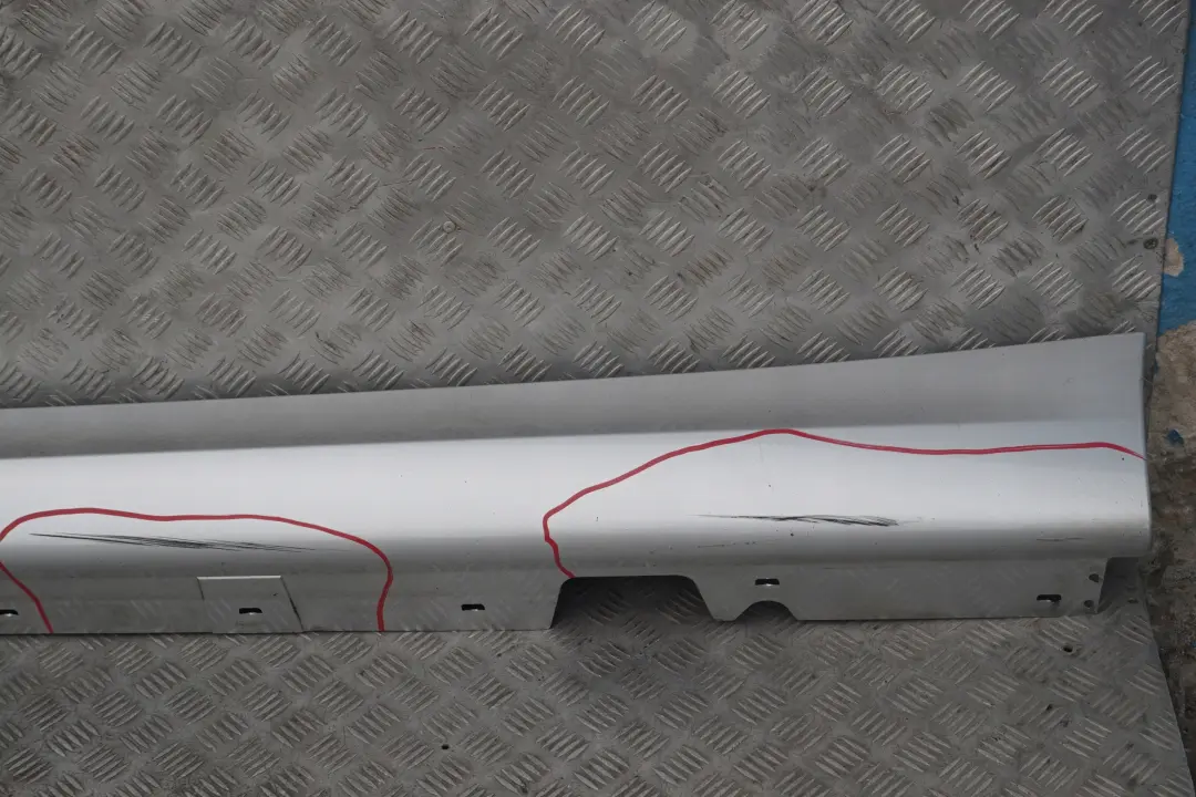 Sill Strip Side Skirt Left N/S Titansilber Silver to BMW 3 SERIES 2 E90 E91 M Sport with Part number 0033441 BMW 3 SERIES 2 E90 E91 M Sport Sill Strip Side Skirt Left N/S Titansilber Silver - SKU 0033441-TS2 - Part number 0033441