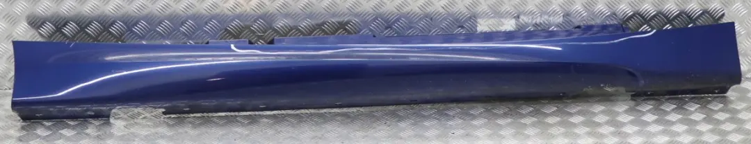 BMW E87 LCI 4 M Sport Sill Strip Faldon Lateral Derecho Le Mans Azul - 381 - SKU 0033556-LMB4 - Número de pieza 0033556