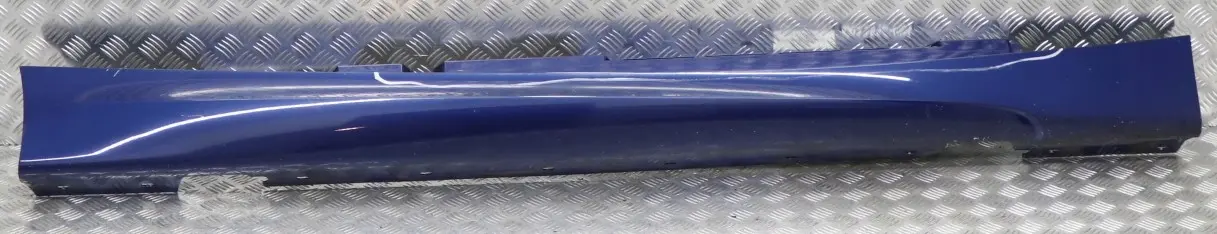 BMW E87 LCI 4 M Sport Sill Strip Faldon Lateral Derecho Le Mans Azul - 381