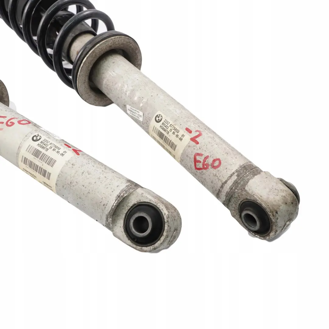 Left Right N/O/S Shock Absorber Spring Strut Damper Set to BMW E60 Rear with Part number 6775059 BMW E60 Rear Left Right N/O/S Shock Absorber Spring Strut Damper Set - SKU 6775059-2 - Part number 6775059