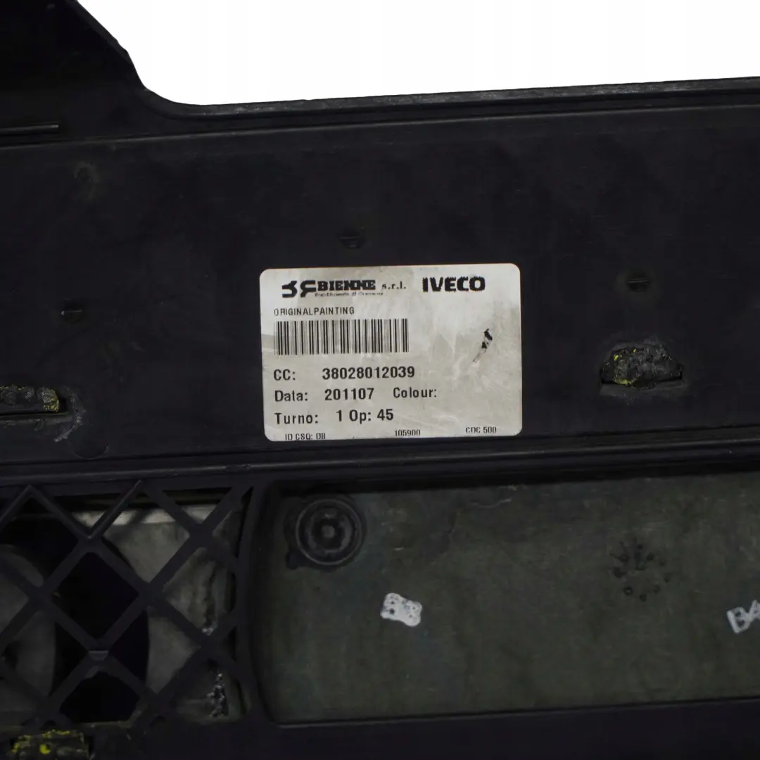 Iveco Daily IV Front Upper Radiator Grille Trim Panel Cover Yellow - SKU 3802801 - Part number 3802801