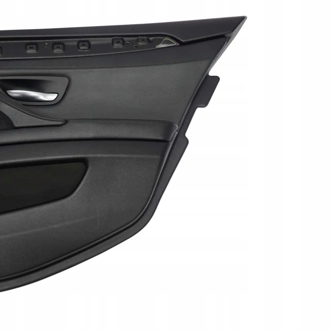 BMW 5 Reihe F10 F11 Türverkleidung Türpappe Hinten Rechts Leder Schwarz - SKU 7273280 - Teilenummer 7273280