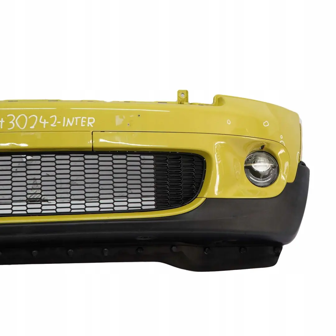 Stossfänger Vorn Interchange Yellow Gelb - A95 für Mini Cooper S R55 R56 mit Teilenummer 0430242 Mini Cooper S R55 R56 Stossfänger Vorn Interchange Yellow Gelb - A95 - SKU 0430242-INTER - Teilenummer 0430242