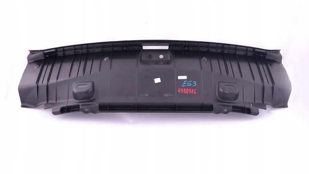 BMW 6 Series E63 E64 Cubierta Umbral Maletero Negro 7009192 - SKU 6988986 - Número de pieza 6988986