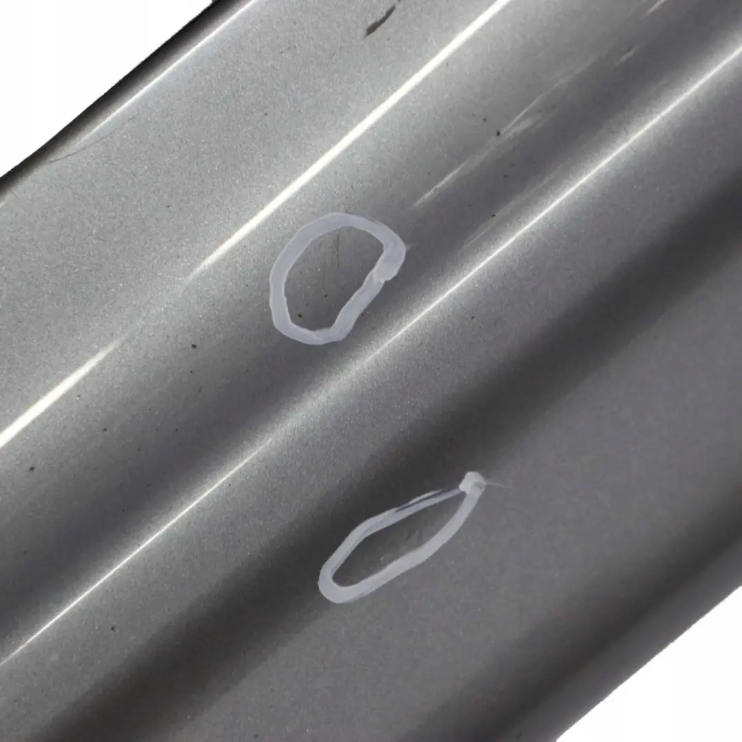 BMW 3 E46 M Sport Left N/S Side Sill Skirt Kick Panel Silbergrau Grey - A08 - SKU 0002126-SBG - Part number 0002126