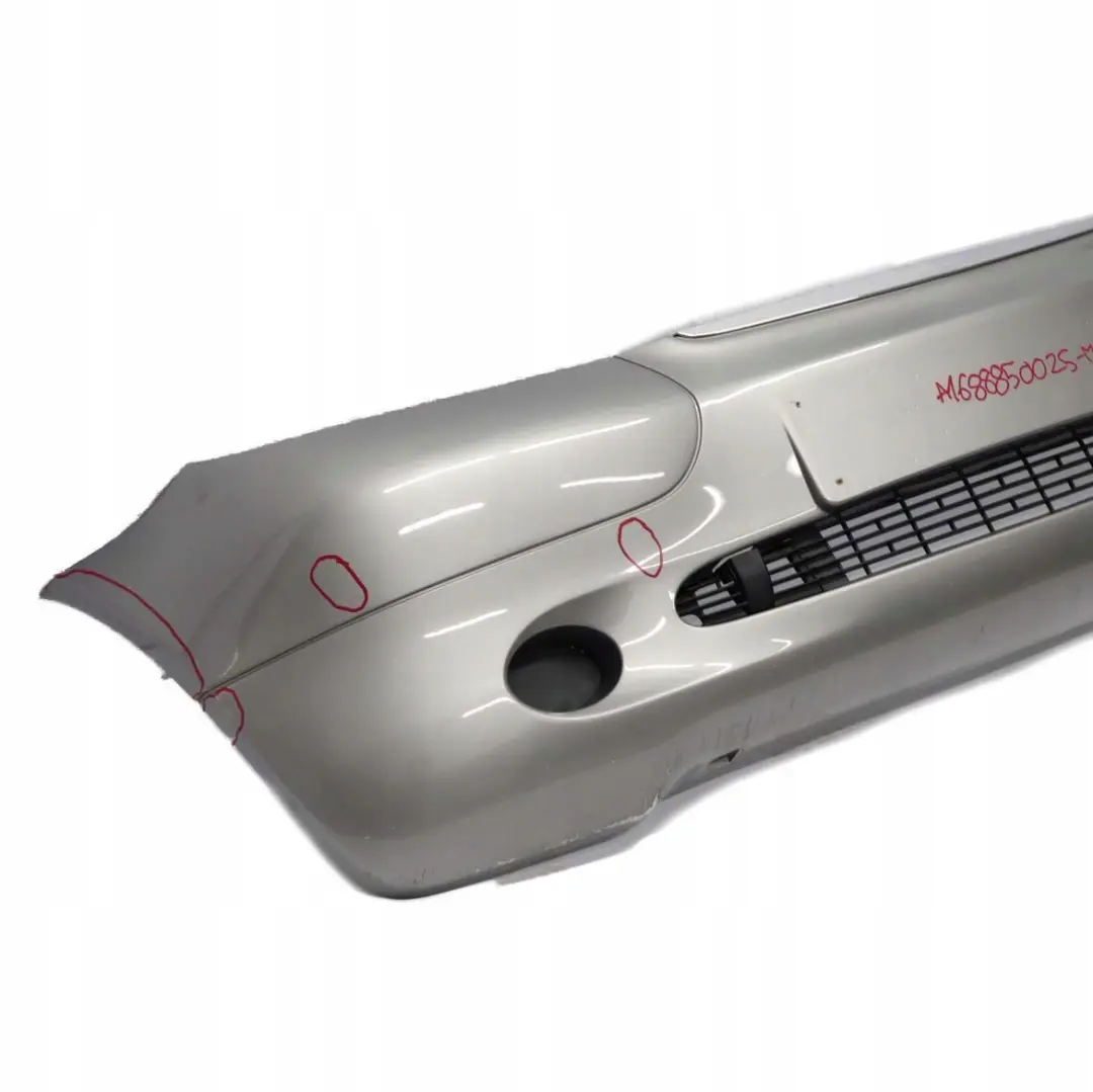 Panel Embellecedor Parachoques Delantero Plateado Metalizado 706 para Mercedes W168 con número de pieza A1688850025 Mercedes W168 Panel Embellecedor Parachoques Delantero Plateado Metalizado 706 - SKU A1688850025-MOON - Número de pieza A1688850025