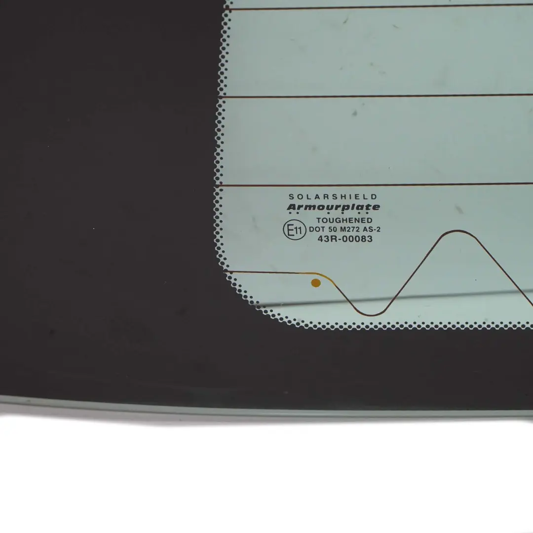 Mercedes-Benz M-Class ML W163 Rear Tailgate Window AS2 Armourplate PL to with Part number A1637400557 Mercedes-Benz M-Class ML W163 Rear Tailgate Window AS2 Armourplate PL - SKU A1637400557 - Part number A1637400557