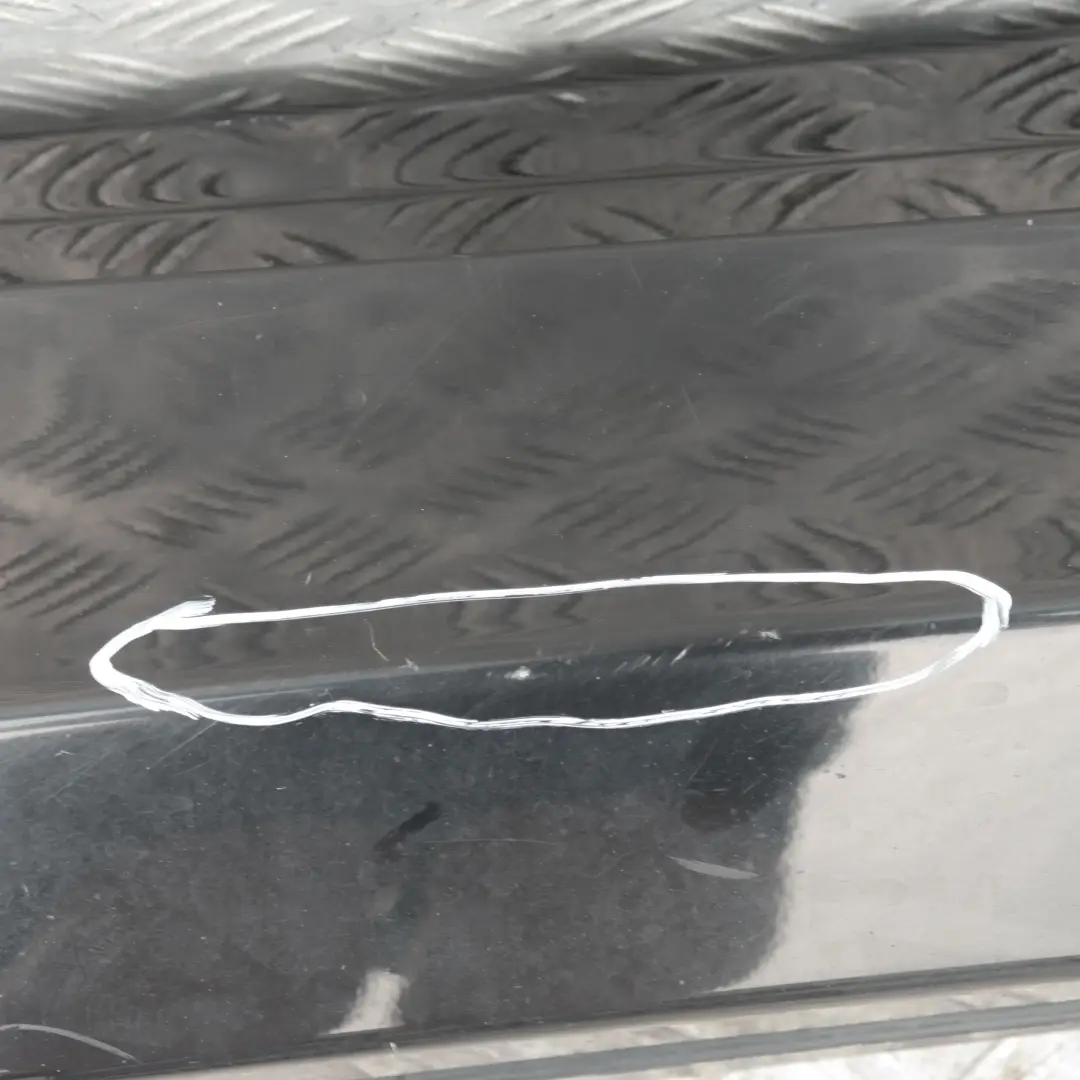 BMW E81 E82 E88 Listello Portiera Apertura Gonna Destro Nero 2 - SKU 0036142-SCH3 - Numero di parte 36142