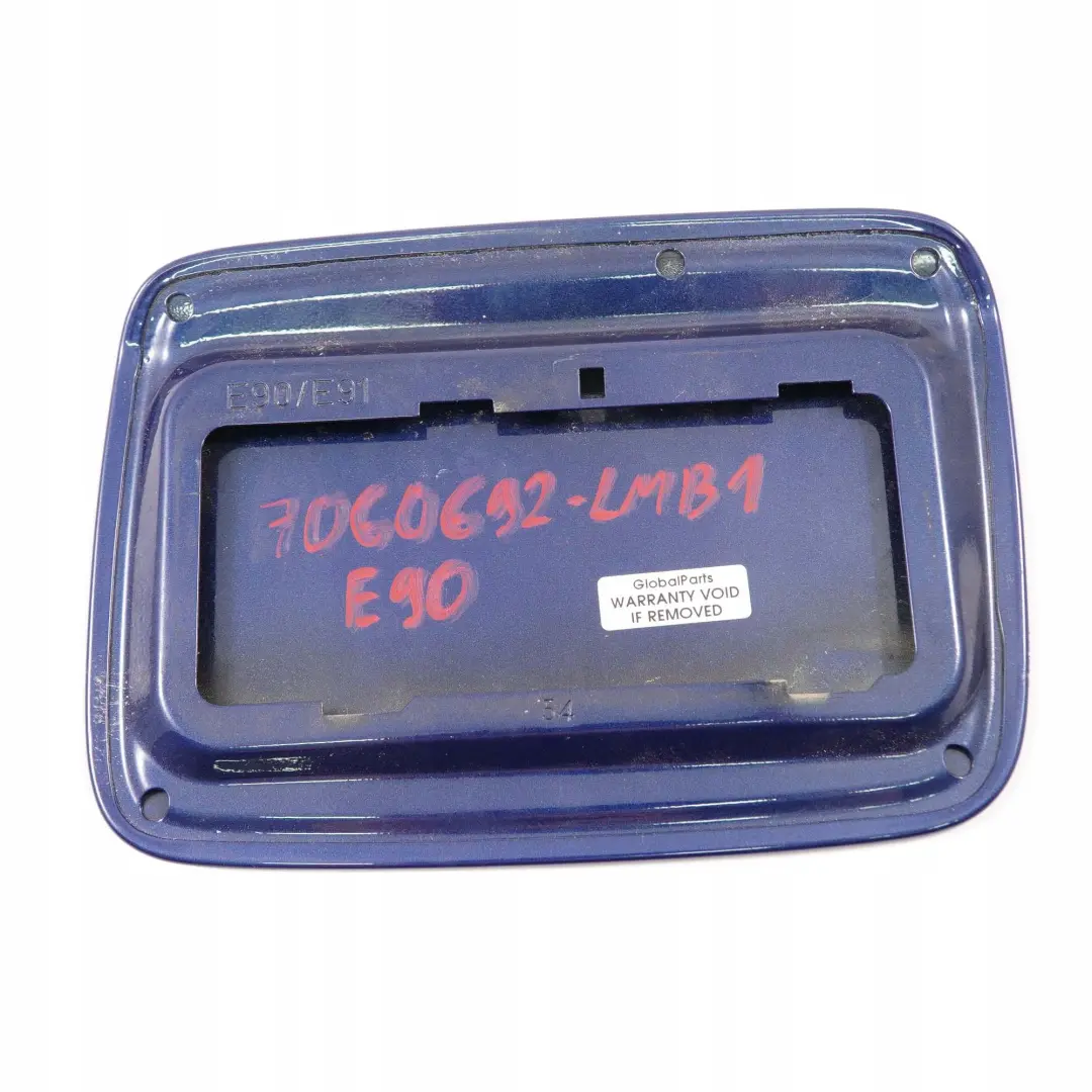 BMW 3 Series E90 E91 Fuel Filler Fill in Flap Cover Le Mans Blau Blue - SKU 7060692-LMB - Part number 7060692