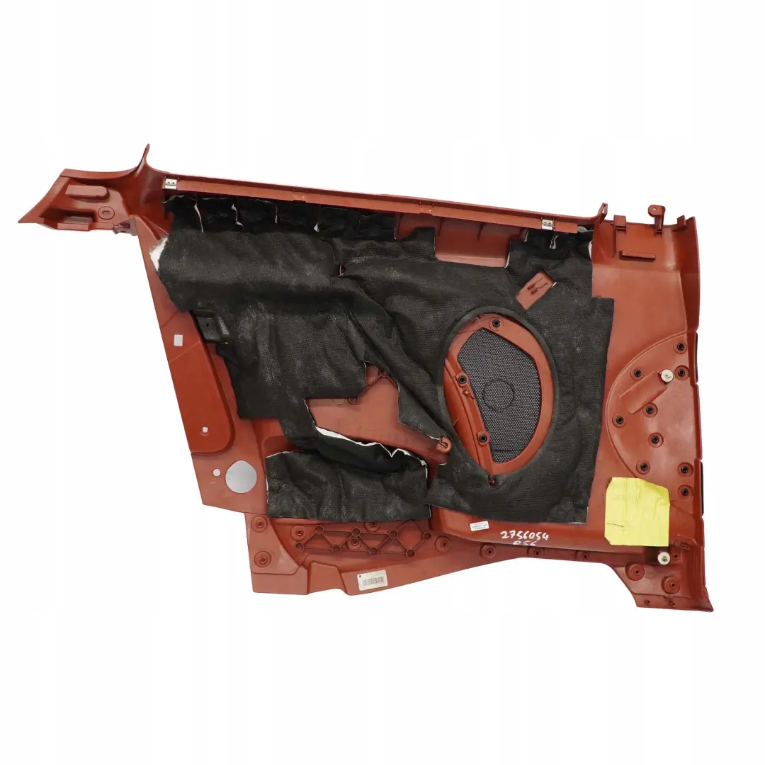 Lateral Interior Trim Panel Quarter Rear Right O/S Red to Mini Cooper One R56 with Part number 2756054 Mini Cooper One R56 Lateral Interior Trim Panel Quarter Rear Right O/S Red - SKU 2756054 - Part number 2756054