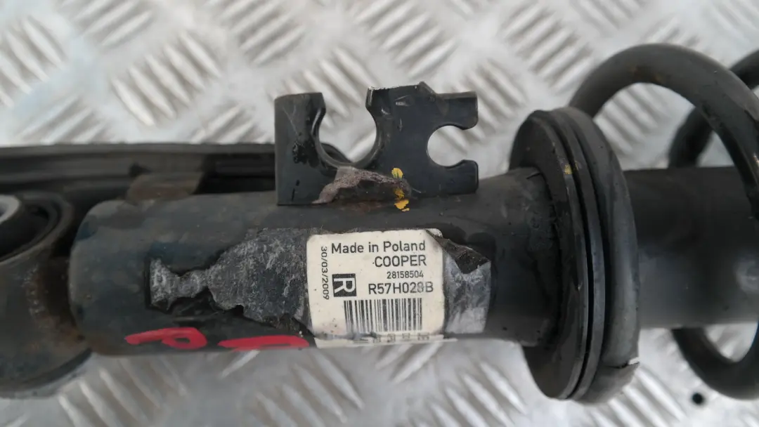 BMW Mini R57 CABRIO REAR RIGHT O/S SPRING STRUT SUSPENSION SHOCK ABSORBER DAMPER - SKU 6853969-1 - Part number 33526853969