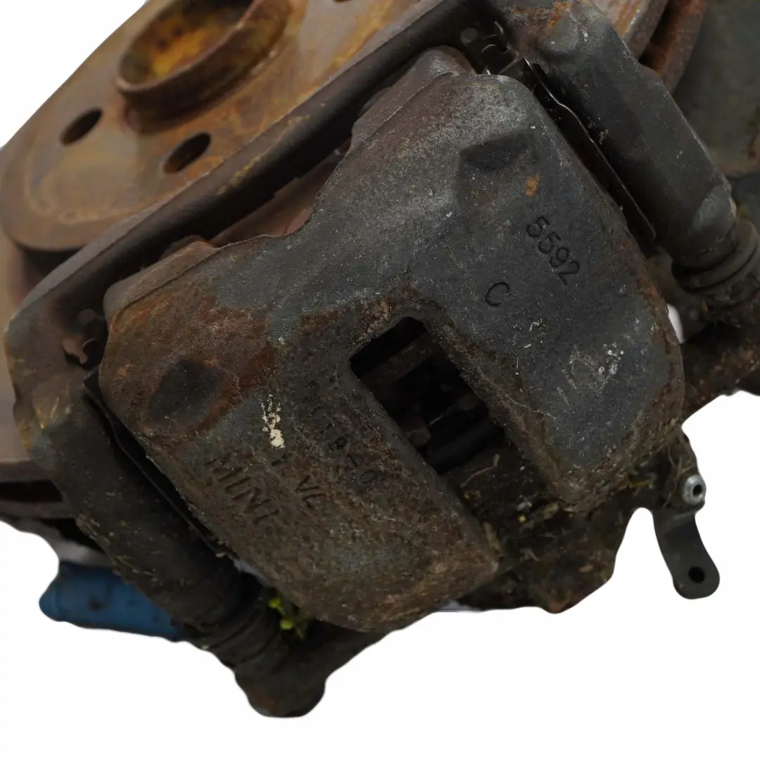 Mini R57 Cabrio N12 Delantero Derecho O / S Spring Strut Suspension Pierna Freno - SKU 6789552 - Número de pieza 6789552