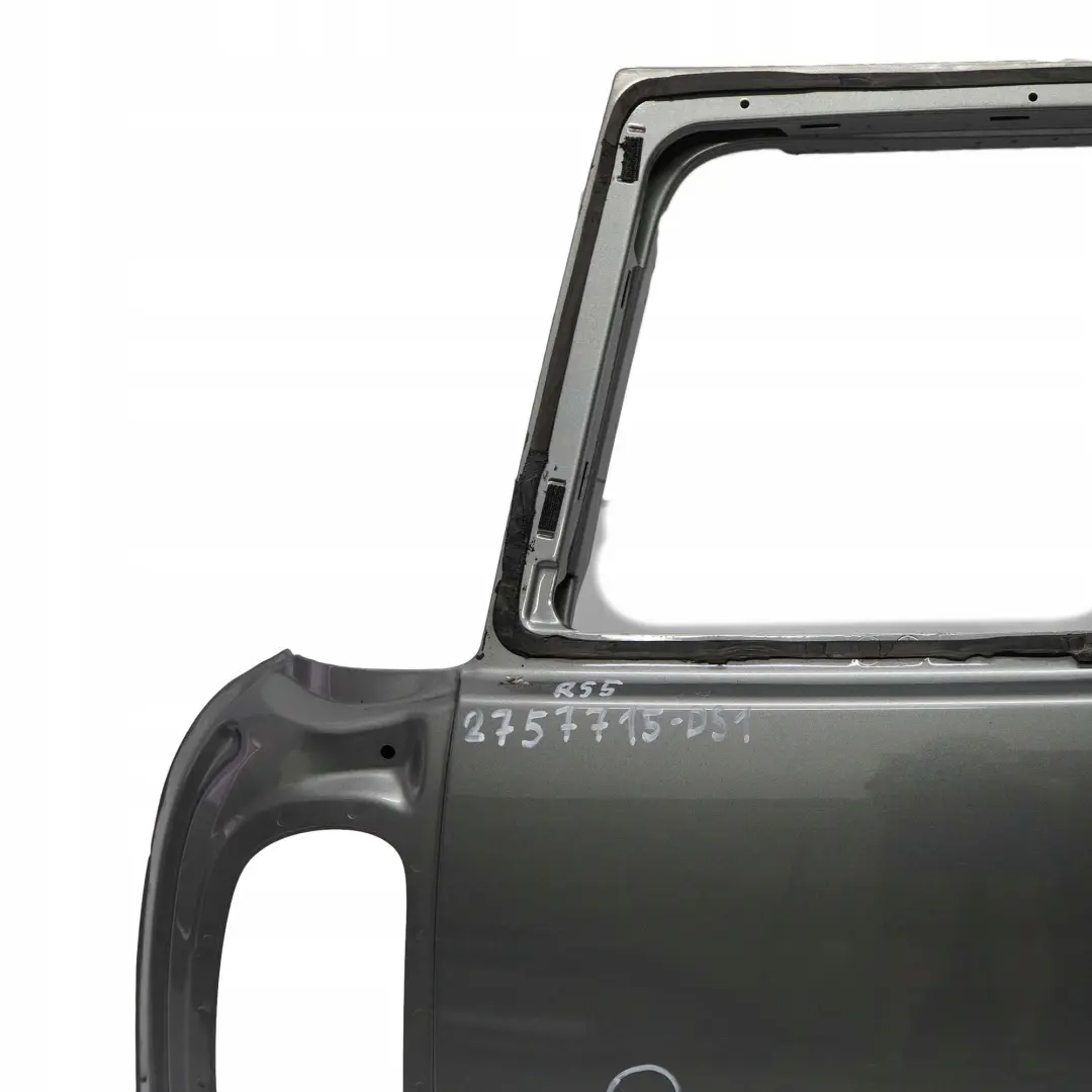 Maletero Puerta Partida Izquierda Plata Oscuro para Mini Clubman R55 1 con número de pieza 2757715 Mini Clubman R55 1 Maletero Puerta Partida Izquierda Plata Oscuro - SKU 2757715-DS1 - Número de pieza 2757715