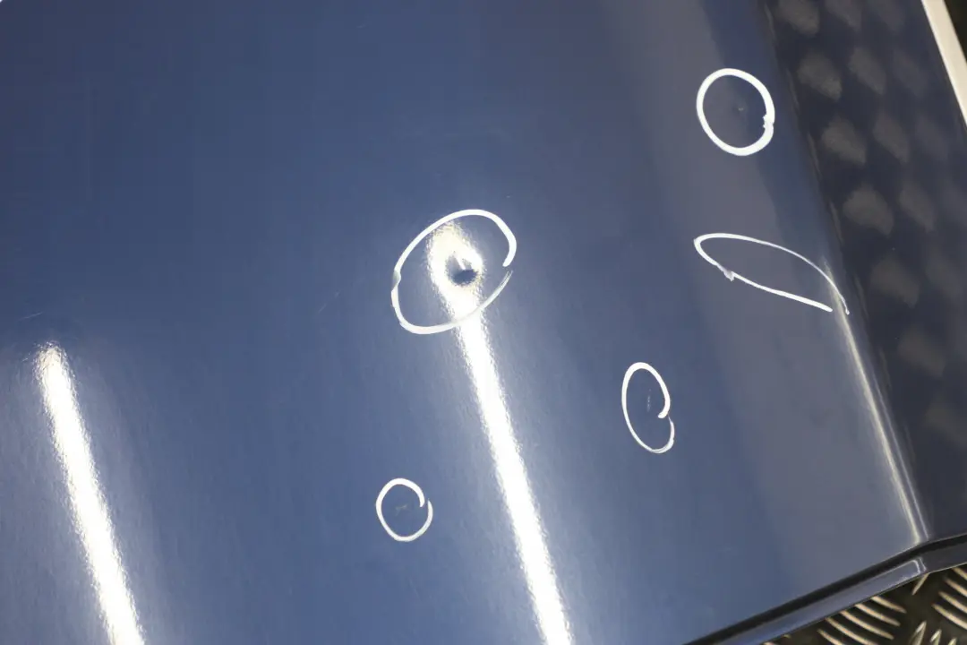 BMW 5 Series E61 Touring Door Rear Right O/S Mysticblau Mystic Blue Metallic - SKU 7158502-MYS - Part number 7158502