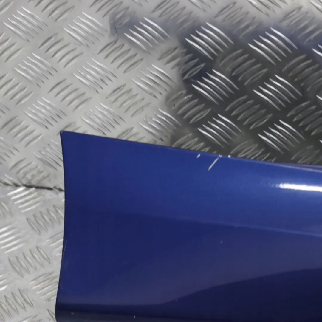 BMW E87 LCI 4 M Sport Sill Strip Faldon Lateral Derecho Le Mans Azul - 381 - SKU 0033556-LMB4 - Número de pieza 0033556