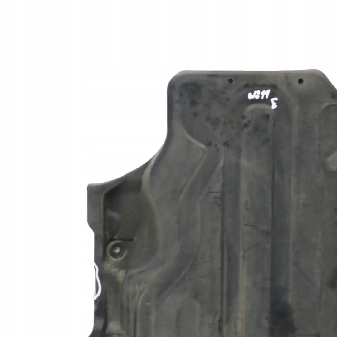 Left N/S Underride Underbody Skid Panel Shielding to Mercedes E-Class W211 Rear with Part number A2116192138 Mercedes E-Class W211 Rear Left N/S Underride Underbody Skid Panel Shielding - SKU A2116192138 - Part number A2116192138