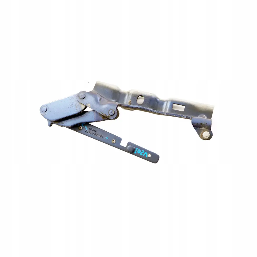 Mercedes-Benz Clase C W203 Bisagra Derecha Capo Delantero Jaspisblau Azul - 345 para con número de pieza A2038800428 Mercedes-Benz Clase C W203 Bisagra Derecha Capo Delantero Jaspisblau Azul - 345 - SKU A2038800428-JAS - Número de pieza A2038800428