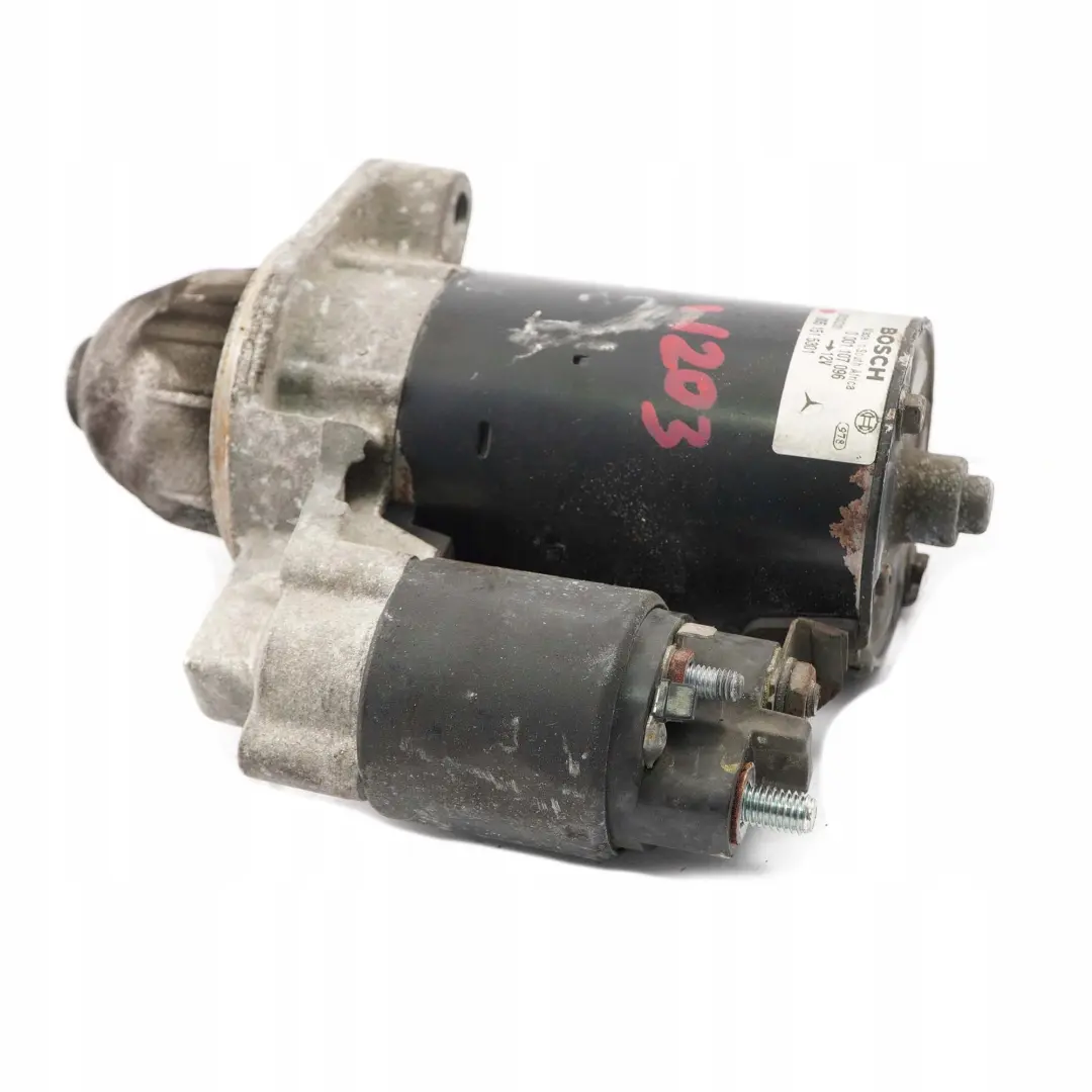  Mercedes-Benz C-Class W203 M111 C 180 C 200 K Engine Starter Motor - SKU A0051515301 - Part number A0051515301