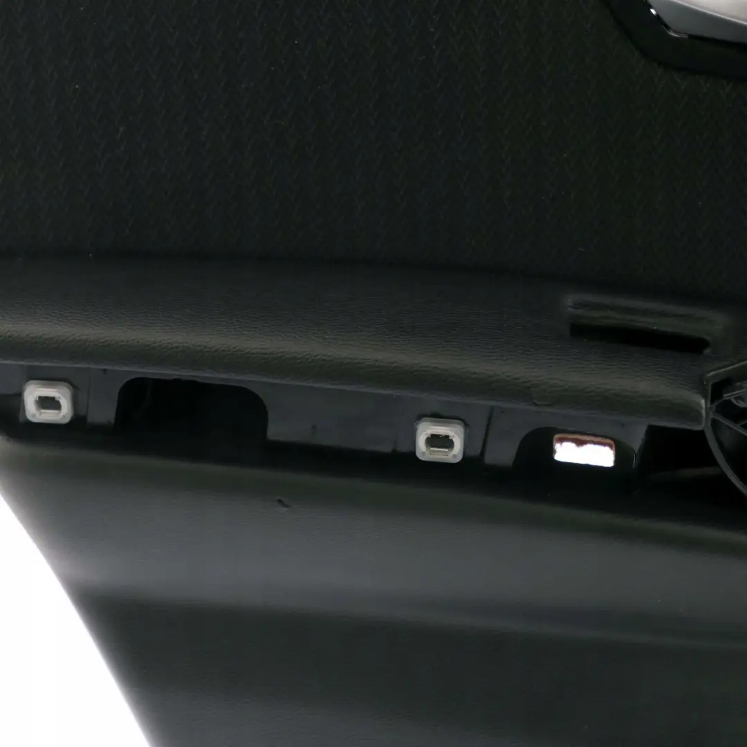 Trasero Izquierdo Forro Tarjeta Puerta Tela Antracita Vertex para BMW E90 E91 LCI con número de pieza 9167939 BMW E90 E91 LCI Trasero Izquierdo Forro Tarjeta Puerta Tela Antracita Vertex - SKU 9167939 - Número de pieza 9167939