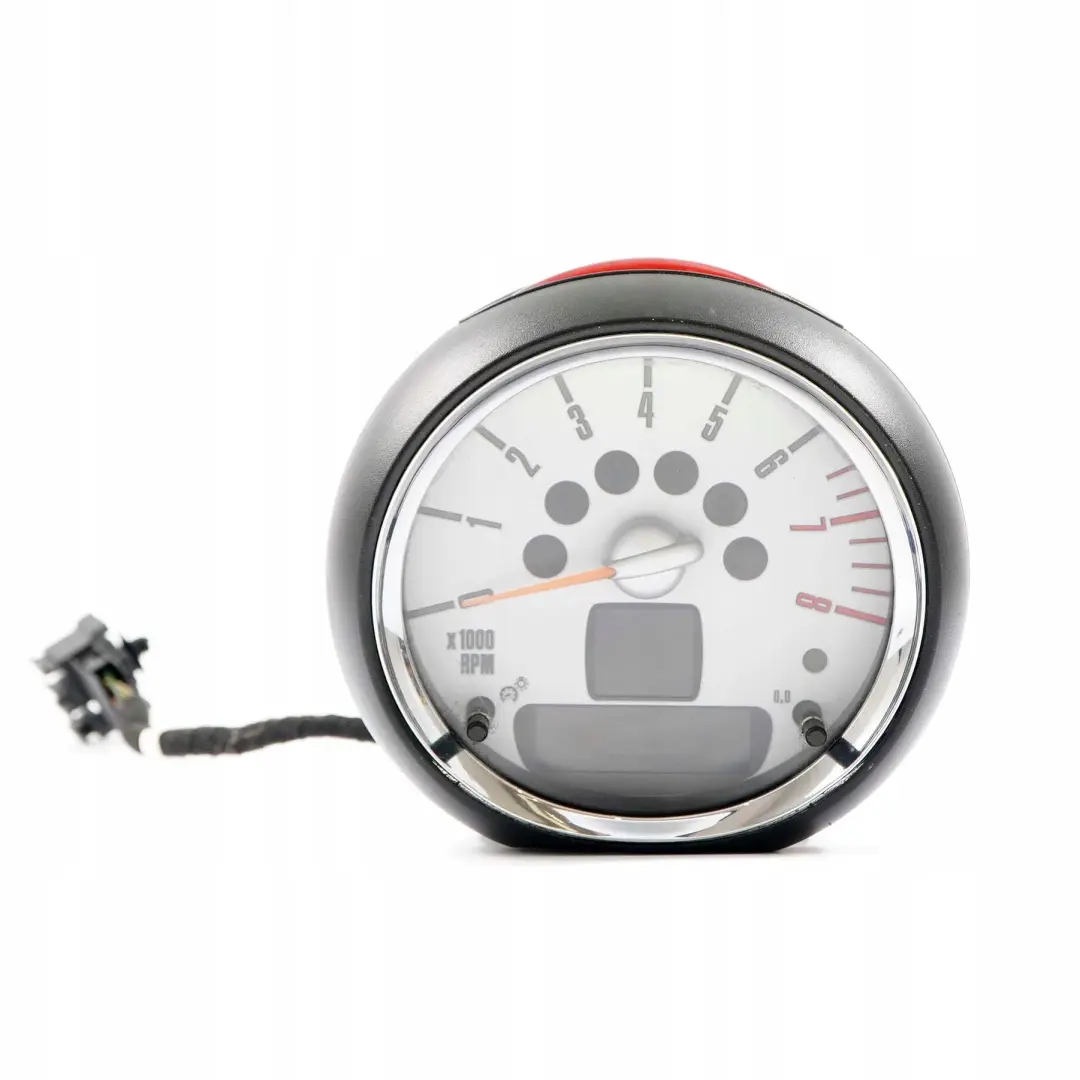 Tachometer Gauge Revolution Counter Chrome 9160224 to BMW MINI Cooper 1 R56 R57 R59 with Part number 9153407 BMW MINI Cooper 1 R56 R57 R59 Tachometer Gauge Revolution Counter Chrome 9160224 - SKU 9160224-1 - Part number 9153407