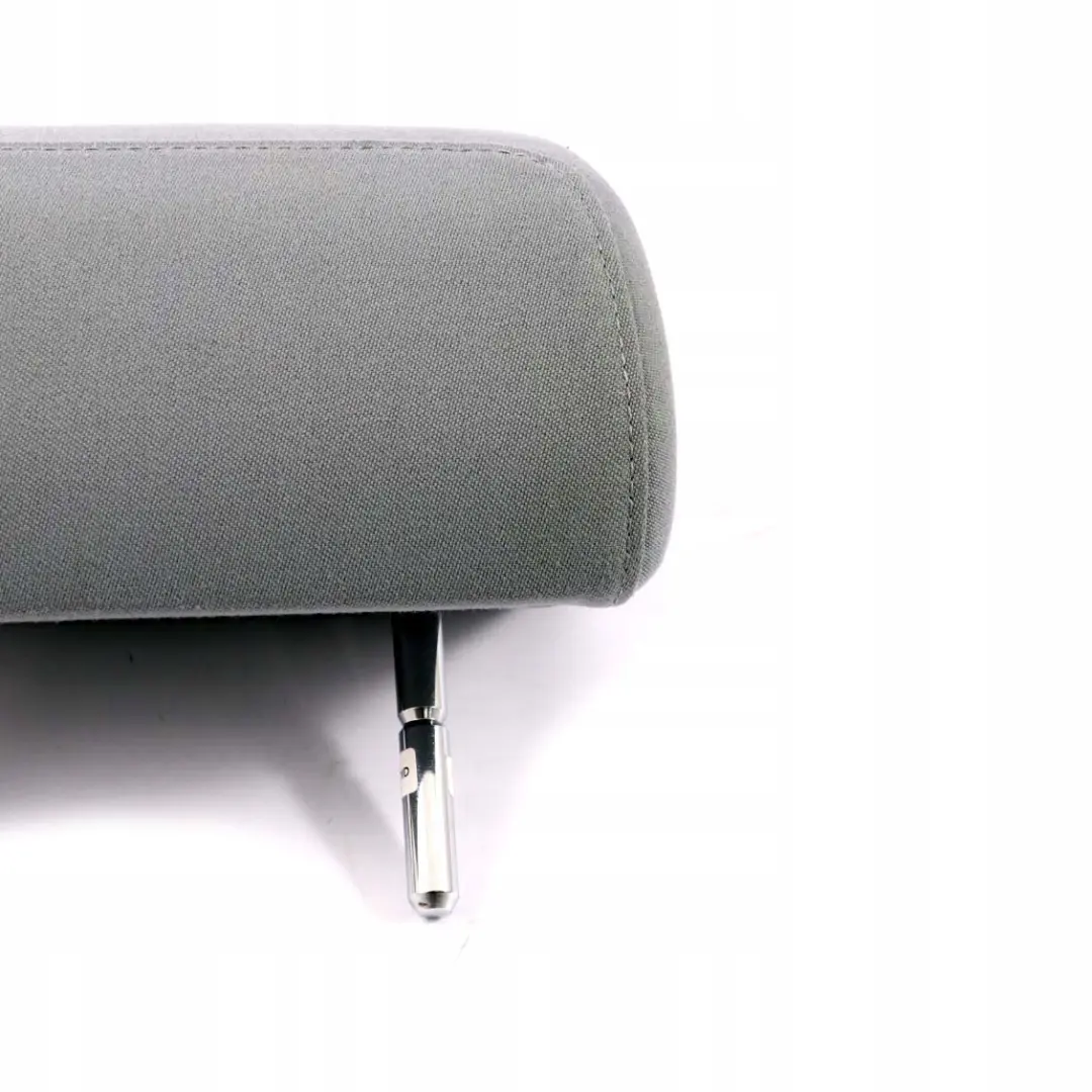 Middle Centre Headrest Cloth Fabric Grey to BMW 3 E46 Saloon Coupe Rear with Part number 7045638 BMW 3 E46 Saloon Coupe Rear Middle Centre Headrest Cloth Fabric Grey - SKU 7045638-1 - Part number 7045638