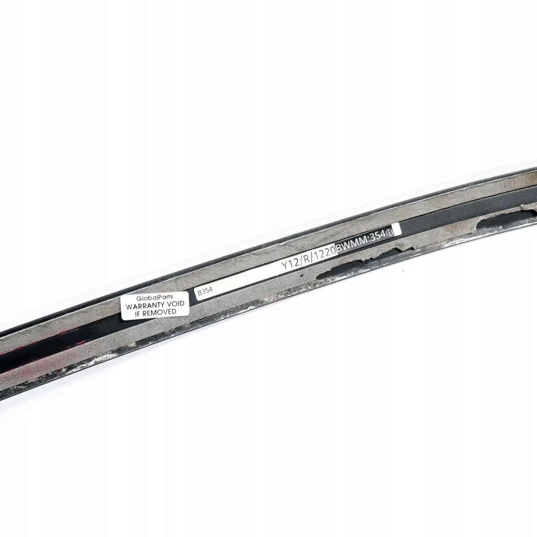 BMW 3 Series E92 Coupe Rear Boot Tailgate Trunk Lid Spoiler Rubber Titansilver - SKU E92 Rubber Spoiler Titan Silver - Part number E92 Rubber Spoiler Titan Silver